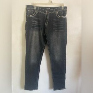 JJ Sparkles Straight Leg jeans